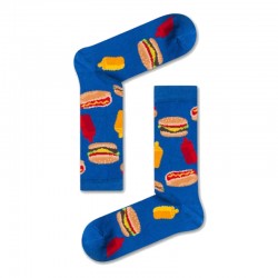 Blue Burger Socks...