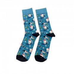 Men Christmas Socks L122...