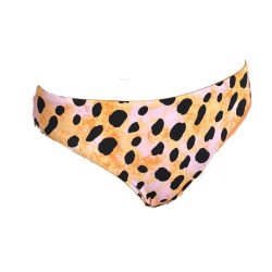 Γυναικείο Μαγιό Τριγωνάκι με σχέδιο Pink Panther σε Ροζ -Μαύρο  χρώμα