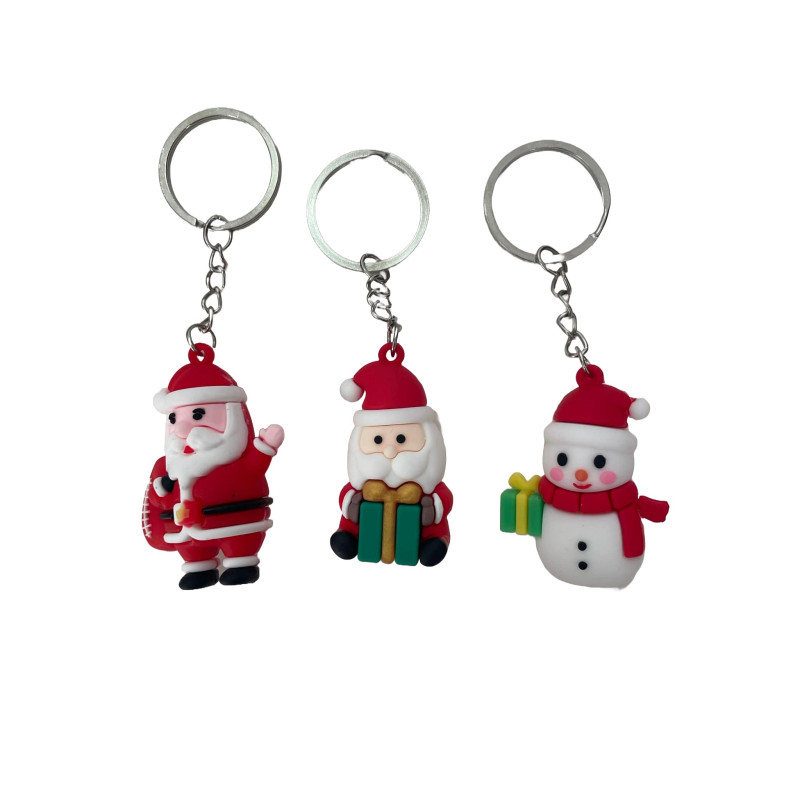 Χριστουγεννιάτικα Μπρελόκ Σετ 3 τμχ