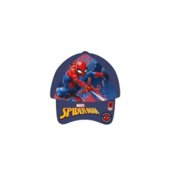Παιδικό Καπέλο Τζόκεϋ uv protection spiderman 55cm σε Μπλέ χρώμα
