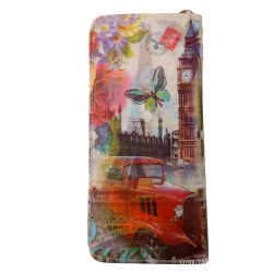 Γυναικείο Πορτοφόλι Διπλής Όψης με σχέδιο