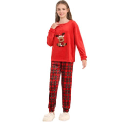 Παιδική  Πιτζάμα xmas Rudolph σε Κόκκινο χρώμα