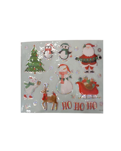 Χριστουγεννιάτικα Αυτοκόλλητα για παράθυρο Τυχαία επιλογή