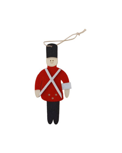 Στολίδι Κρεμαστό Ξύλινος Στρατιώτης
