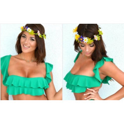 Γυναικείο Μαγιό Total Green Bikini Top